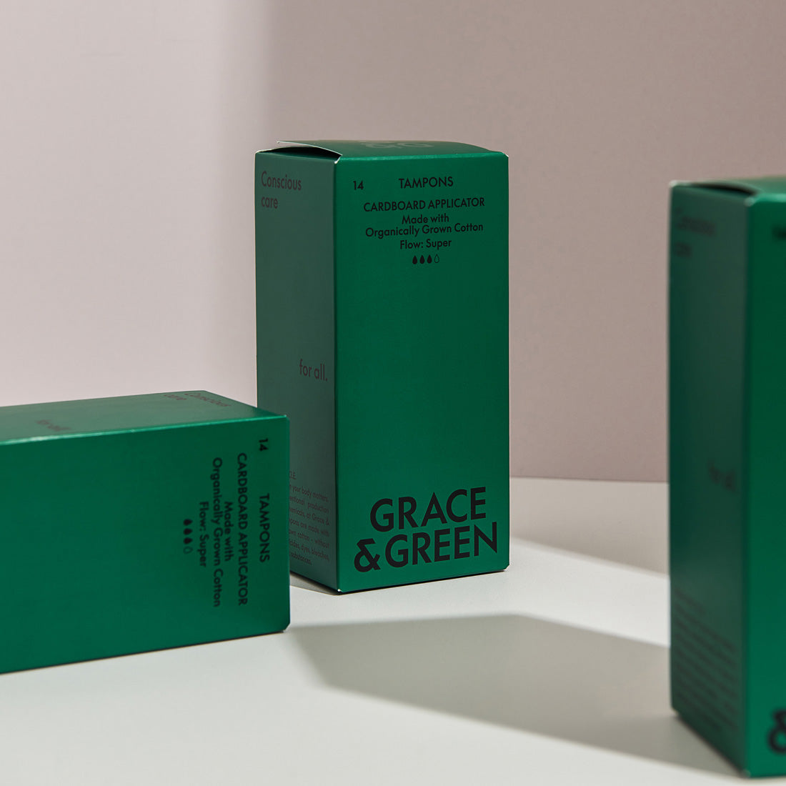 Grace & Green Organic Applicator Tampons