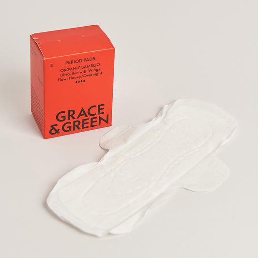 Grace & Green Organic Bamboo Period Pads