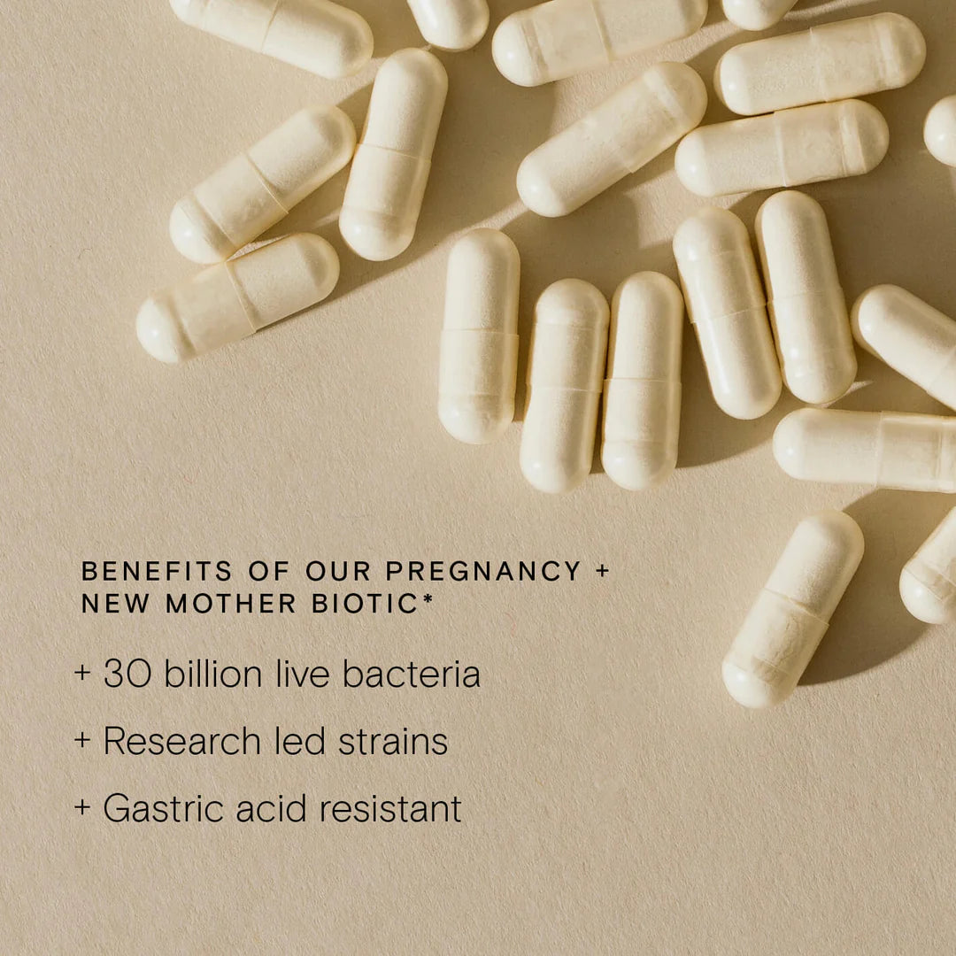 Pregnancy + New Mother Biotics